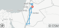  *RAU* 8 Day 7 Night Jordan Tour (CT-JHT-015) - 12 destinations 