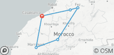  Marokko Familievakantie 8Nachten / 9 Dagen ( Comfort Plus ) - 6 bestemmingen 