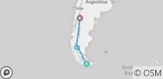  Argentina: Ushuaia, Calafate &amp; Bariloche or Viceversa - 7 days - 5 destinations 