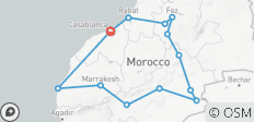  Circuits touristiques en petits groupes au Maroc - 13 destinations 