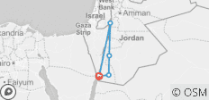  Das Beste vom südlichen Jordanien (ab Flughafen Aqaba) - 5 Tage - 5 Destinationen 