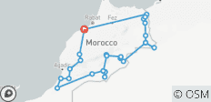  Ganz Marokko: Berge, Steppen und Wüste - 27 Destinationen 
