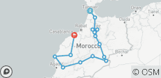  Circuit du ciel de refuge au Maroc - 15 destinations 
