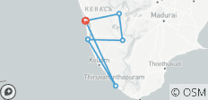  The best of Kerala in 9 days with idyllic houseboat and relax - 6 destinations 