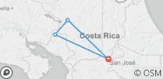  Costa Rica: Monteverde and La Fortuna - 4 destinations 