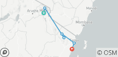  Cyclisme du Kilimandjaro à l\'océan Indien - 6 destinations 