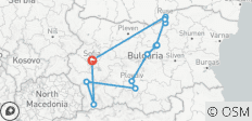  Privé rondreis: Exclusief Bulgarije - Kloosters Fresco\'s, UNESCO sites &amp; Donau Charme - 13 bestemmingen 