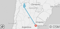  Argentinien: Jujuy, Salta &amp; Buenos Aires oder umgekehrt - 7 Tage - 4 Destinationen 