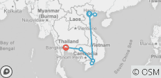  Vietnam, Cambodia &amp; Thailand Highlights - 13 Days - 8 destinations 