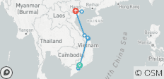  Das Wesentliche aus Vietnam von Süden nach Norden - 9 Tage - 10 Destinationen 