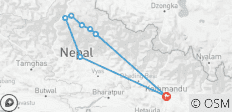  Annapurna Circuit Trek 13 Days - 8 destinations 