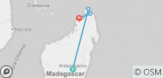  Madagaskars Must-See Destinationen: Nosy Be, das Smaragdmeer und die nördlichen Nationalparks - 4 Destinationen 