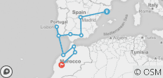  Spanien, Portugal &amp; Marokko – Mauren &amp; Medinas - 10 Destinationen 