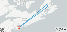  Nova Scotia City Lights &amp; Country Sights - 4 destinations 