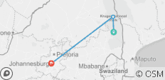  Manyeleti Kampeer Tour in het Kruger Nationaal Park - 2 bestemmingen 