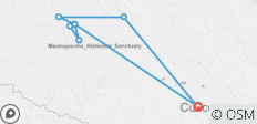  Cocalmayo hete bronnen naar Machu Picchu - 7 bestemmingen 