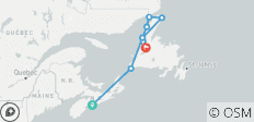  Newfoundland &amp; Labrador\'s Viking Trail from Halifax - 9 destinations 