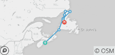  Newfoundland &amp; Labrador\'s Viking Trail from Halifax - 9 destinations 