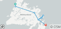  Newfoundland Explorer from Corner Brook - 8 destinations 