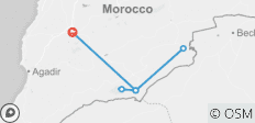  Marokko: Erg Chigaga Wanderreise - 8 Tage - 7 Destinationen 
