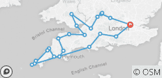  Wales\', Devons und Cornwalls Landstraßen (Rundreise, 9 Tage) - 22 Destinationen 