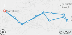  4 days Morocco sahara desert tour from Marrakech - 17 destinations 