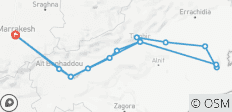  4 days Morocco sahara desert tour from Marrakech - 15 destinations 