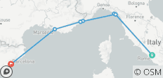  De Roma a Barcelona en tren (Clásico) - 9 destinos 