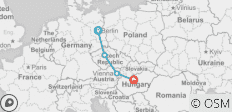  De Berlín a Budapest en tren (verano) - 4 destinos 