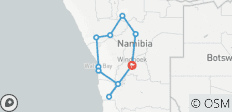  Prive 10 Dagen Schoonheid Van Namibië - Lodges - 10 bestemmingen 