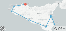  Von Catania bis Palermo - 8 Destinationen 