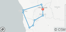  Avontuur in Sossusvlei &amp; Swakopmund – kamperen – met privégids – 5 dagen - 9 bestemmingen 