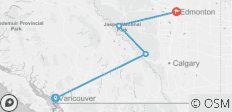  Privat geführte Rundreise durch die Rocky Mountains (Vancouver, Victoria, Banff &amp; Jasper) 6 Tage - 6 Destinationen 