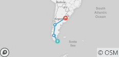  Argentina: Ushuaia, Calafate, Bariloche &amp; Buenos Aires or Viceversa - 9 days - 6 destinations 