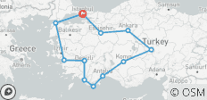  Turkey Explored - 12 destinations 