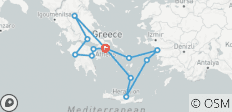  Mainland Greece and Islands - 13 destinations 