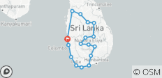  Luxury Private Tour Of Sri Lanka - 17 destinations 