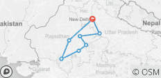  Klassisches Rajasthan - 8 Destinationen 