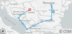  Balkan Adventure (14 Days) - 12 destinations 