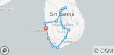  Romance au paradis de la lune de miel au Sri Lanka - 14 jours (demi-pension, luxe 5 étoiles) \&quot;Hiver\&quot;. - 14 destinations 