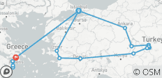  Sabores de Turquía y Grecia -III- (Grupo pequeño) - 19 destinos 