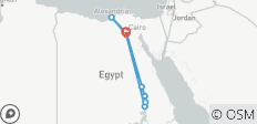  15 Days Cairo, Alexandria, Abu Simbel, Nile Cruise &amp; Luxor - 9 destinations 
