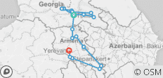  Georgia and Armenia Uncovered (11 Days) - 18 destinations 