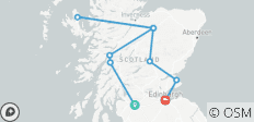  Majestueus Schotland - 7 dagen - 9 bestemmingen 