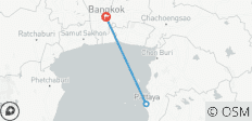  Thailand Entdeckungsreise - 6 Tage - 3 Destinationen 