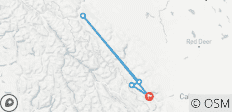  Athabasca - Moraine, Louise &amp; Peyto-meren - 5 bestemmingen 