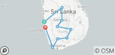  Sri Lanka Adventure Express - 9 destinations 