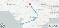  12 Days Wildlife Safari Tour From Mumbai To Delhi - 9 destinations 