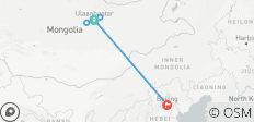  Viaje privado a medida de 9 días por Trans-Mongolia de Ulán Bator a Pekín - 5 destinos 