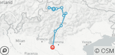  Italy\'s Alpine Valleys - Sud Tyrol, Lake Garda and Verona - Classic Self Guided - 9 destinations 